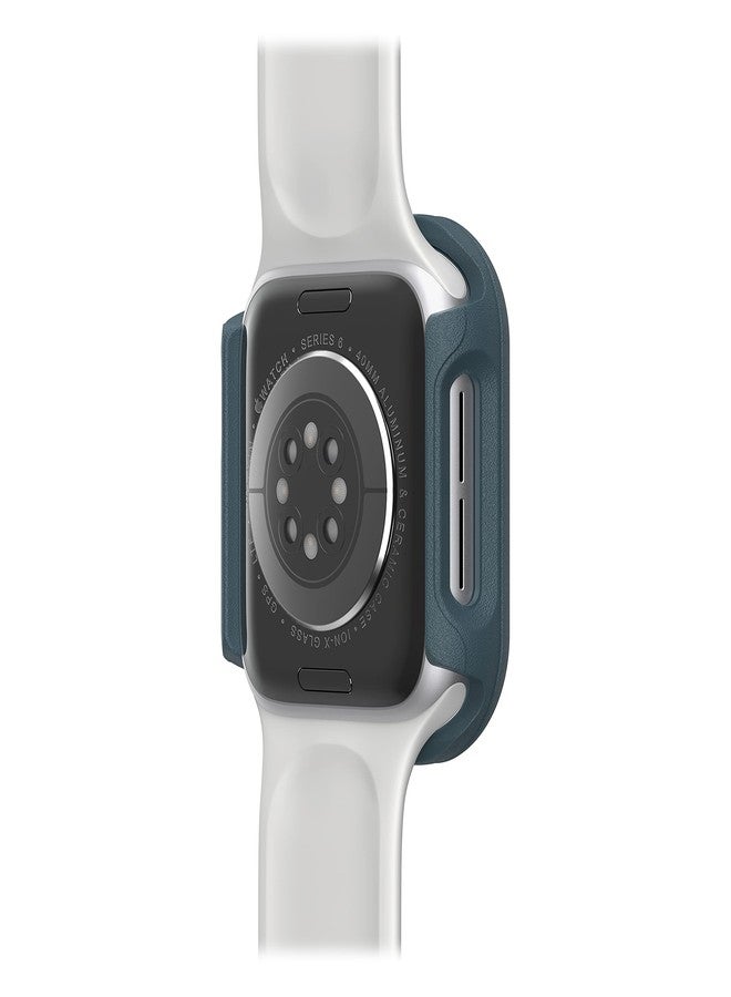 LifeProof حماية LifeProof لساعات آبل سلسلة SE الجيل الثاني/SE الجيل الأول/6/5/4 40 مم - مقاومة للصدمات، مقاومة للسقوط، غلاف واقي أنيق، يحمي الشاشة والحواف، مصنوع بشكل مستدام، رمادي - Image 3
