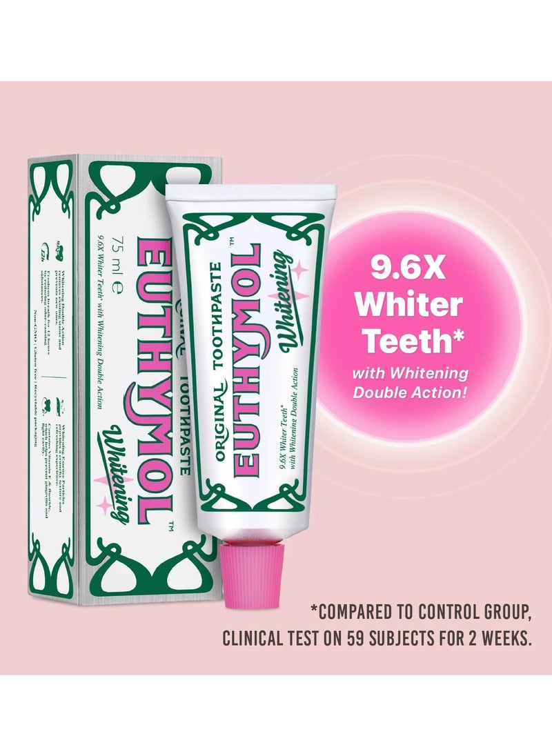 Euthymol - Euthymol Original Toothpaste Whitening 75ml - Image 1