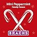 Brach's Brachs Mini Peppermint Candy Canes Christmas Candy Stocking Stuffers Holiday Classic 260ct 40 oz Tub - Image 4