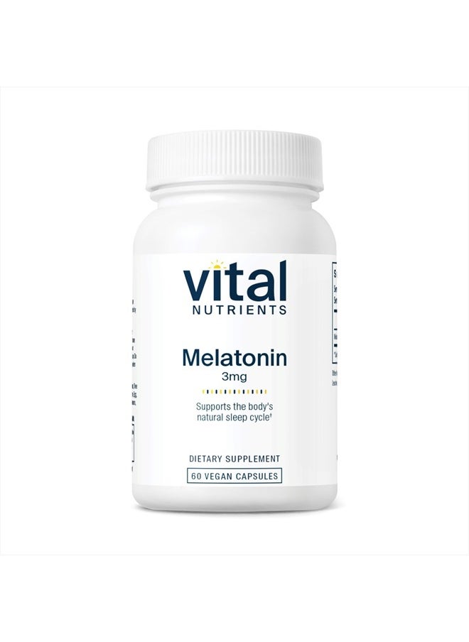 Melatonin 3mg | Vegan Sleep Support Supplement to Support The Body's Natural Sleep Cycle* | Gluten, Dairy and Soy Free | 60 Capsules - pzsku/ZDC79AB04E63A9CC2353DZ/45/_/1715731583/00a89e21-6781-4582-8f51-dd9ea731408f