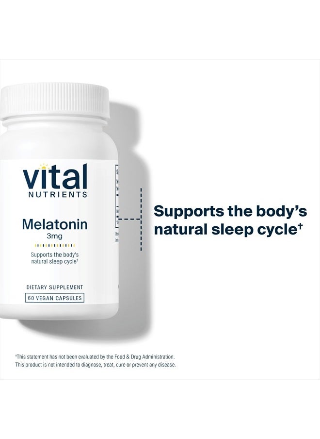 Melatonin 3mg | Vegan Sleep Support Supplement to Support The Body's Natural Sleep Cycle* | Gluten, Dairy and Soy Free | 60 Capsules - pzsku/ZDC79AB04E63A9CC2353DZ/45/_/1715731586/fd426c8a-ab2e-466a-825a-2f7f8d09926c