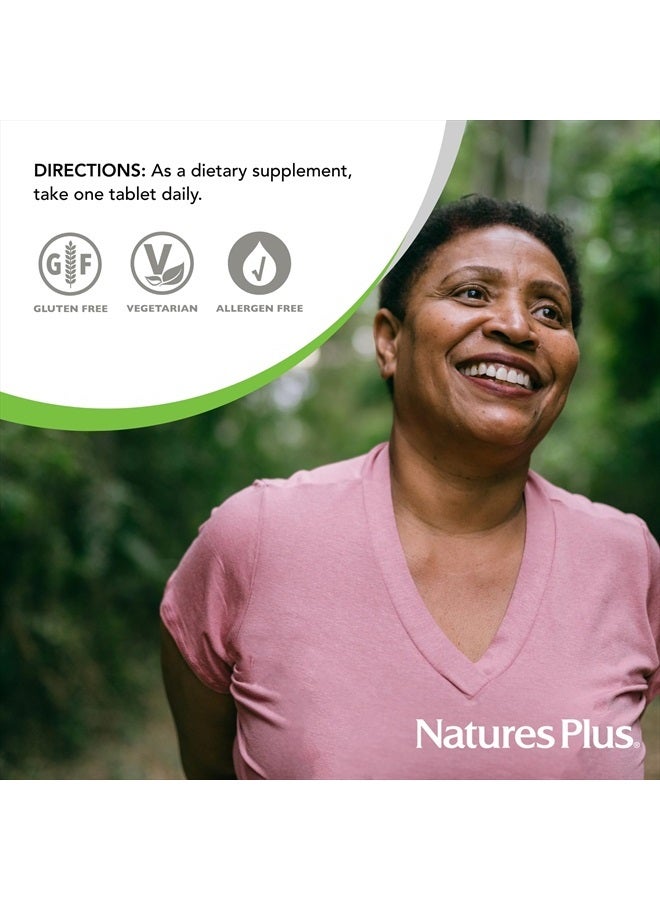 Natures Plus Herbal Actives Black Cohosh - 200 mg, 30 Vegan Tablets - Natural Menopause Relief Supplement, Helps with PMS, Hot Flashes - Hypoallergenic, Vegetarian, Gluten-Free - 30 Servings - Image 5