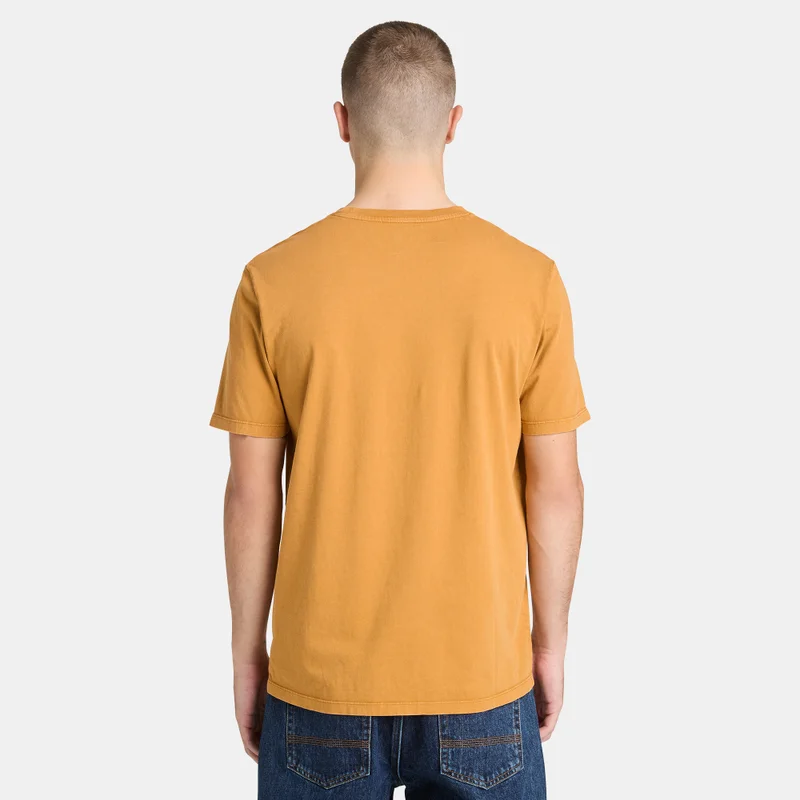 Timberland Yellow Men's Worn-In-Effect T-Shirt for Men | Best Price UAE