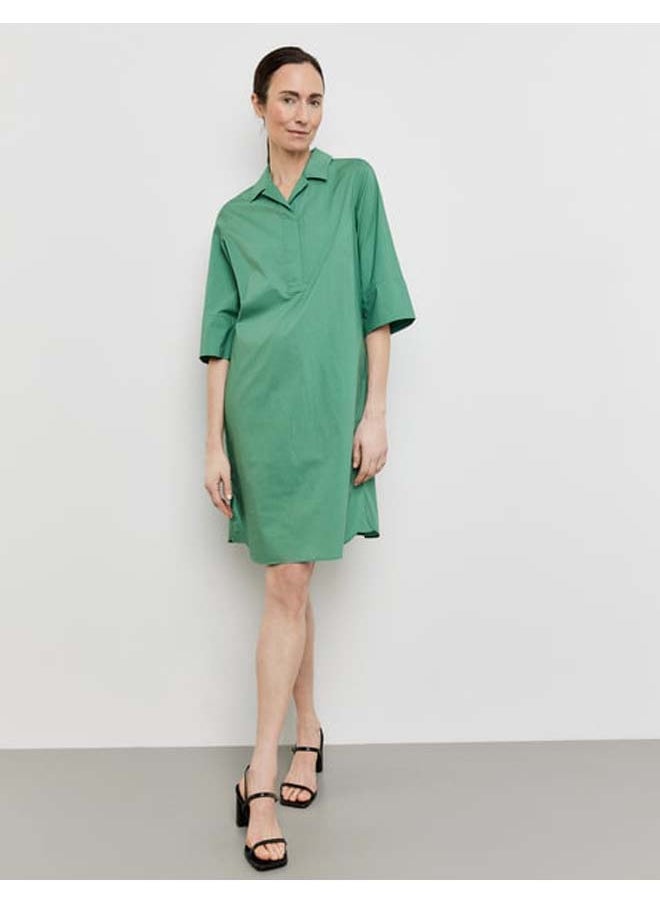 GERRY WEBER Casual linen dress with an inverted pleat  - Image 2