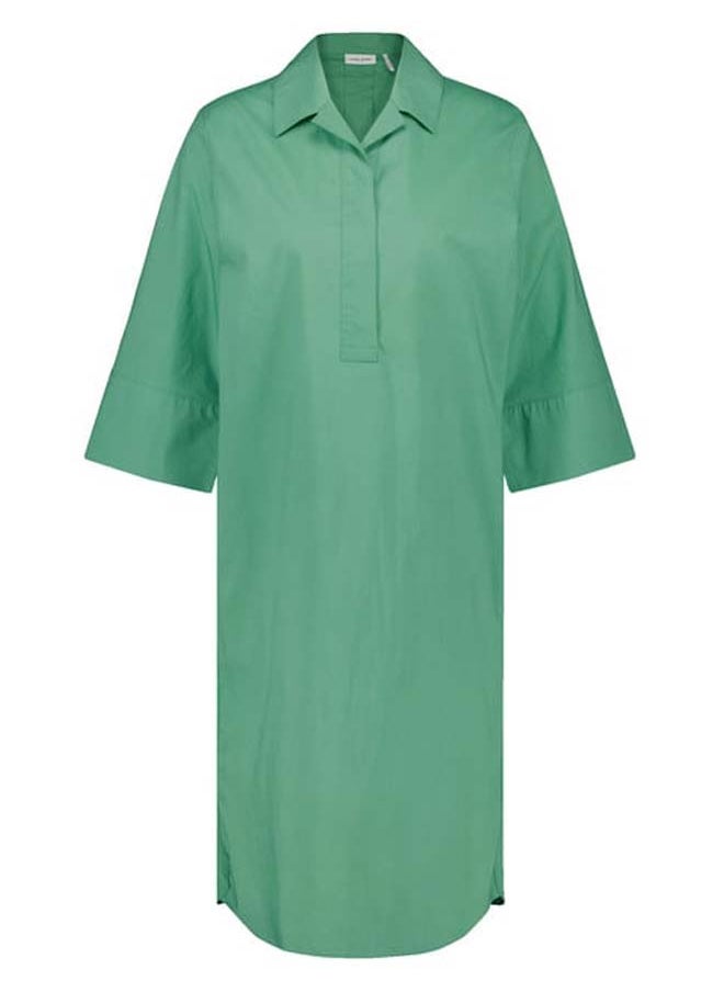 GERRY WEBER Casual linen dress with an inverted pleat  - Image 5