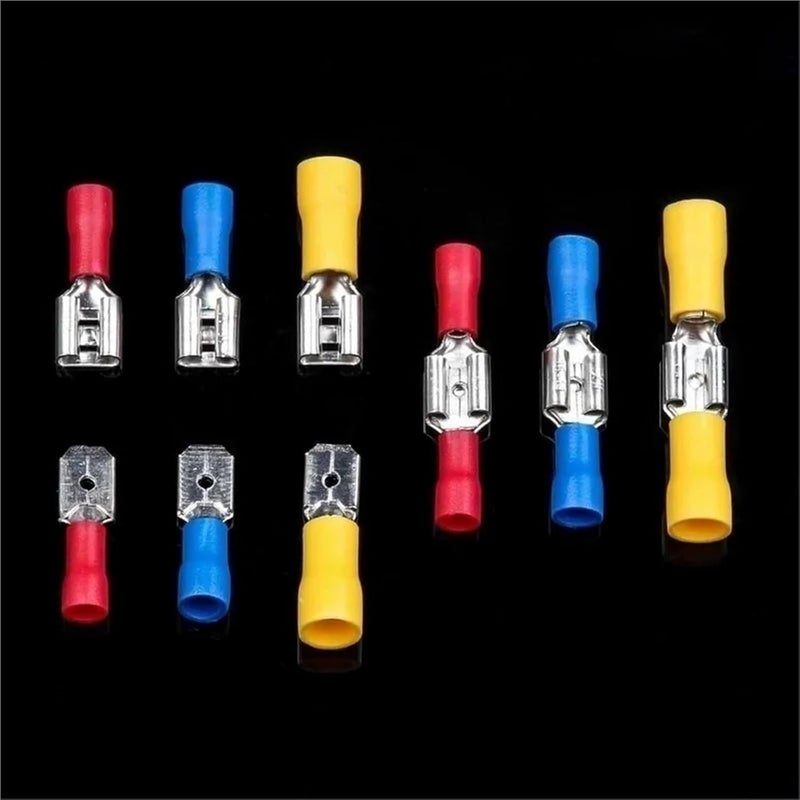 280/300/480pcs Comprehensive Electrical Terminal Kit-Durable Insulated Spade, Ring, Fork & Butt Connectors-Efficient Wire O(QS183-300pcs) - Image 4