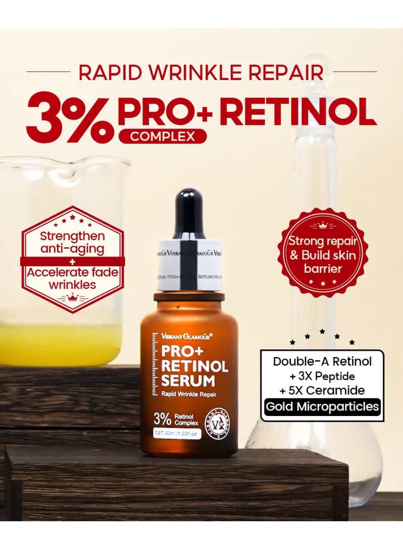 Vibrant Glamour PRO+ RETINOL SERUM Rapid Wrinkle Repair - Image 1