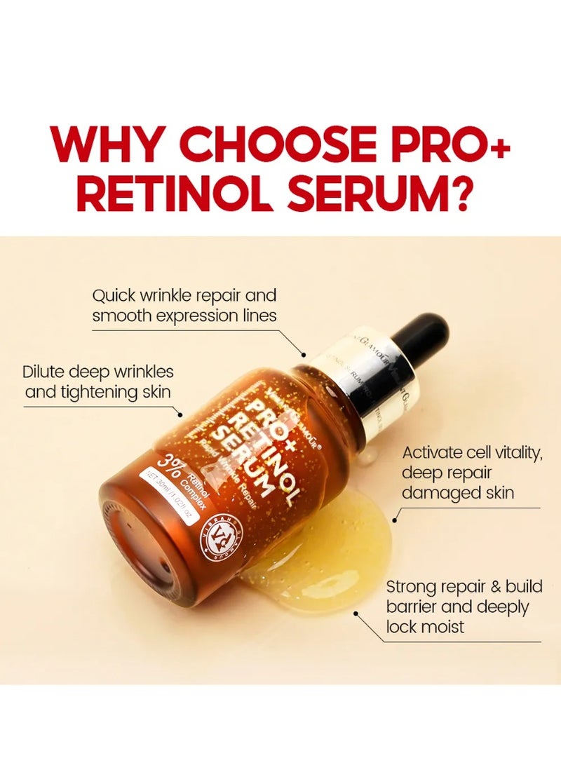 Vibrant Glamour PRO+ RETINOL SERUM Rapid Wrinkle Repair - Image 2