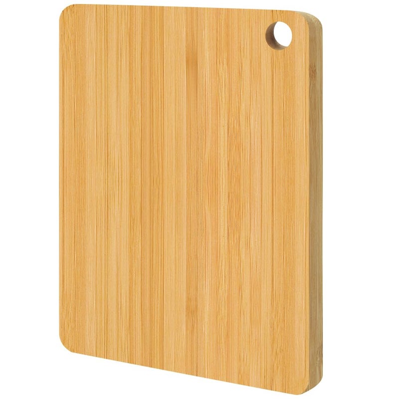 BLOCE Bamboo Cutting Board, Wooden Cutting Boards for Kitchen, Wood Double Sided Food-Grade Chopping Board for Meat Cheese Vegetable (Small) - Image 1