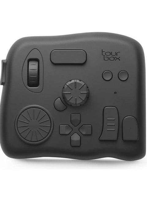 Tourbox Elite, Video Photo Editing Controller, Bluetooth 5.0 Customized Shortcut Keyboard - Black