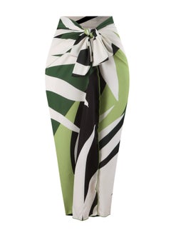 Generic 2Pcs The latest women's one-piece swimsuit hollow gem long dress swimsuit set  - Image 2