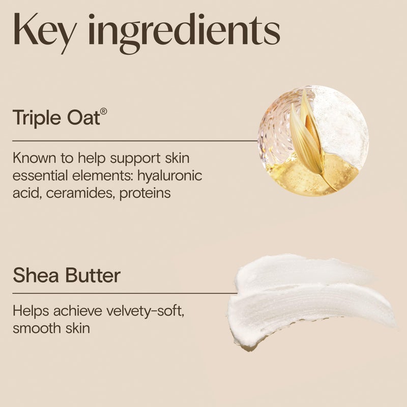 Aveeno Skin Relief Moisturizing Lotion Heals Very Dry, Sensitive Skin, Fast-Absorbing Body Lotion with Soothing Triple Oat & Shea Butter Formula, Fragrance Free, Non-Comedogenic, 18 fl. oz - Image 4