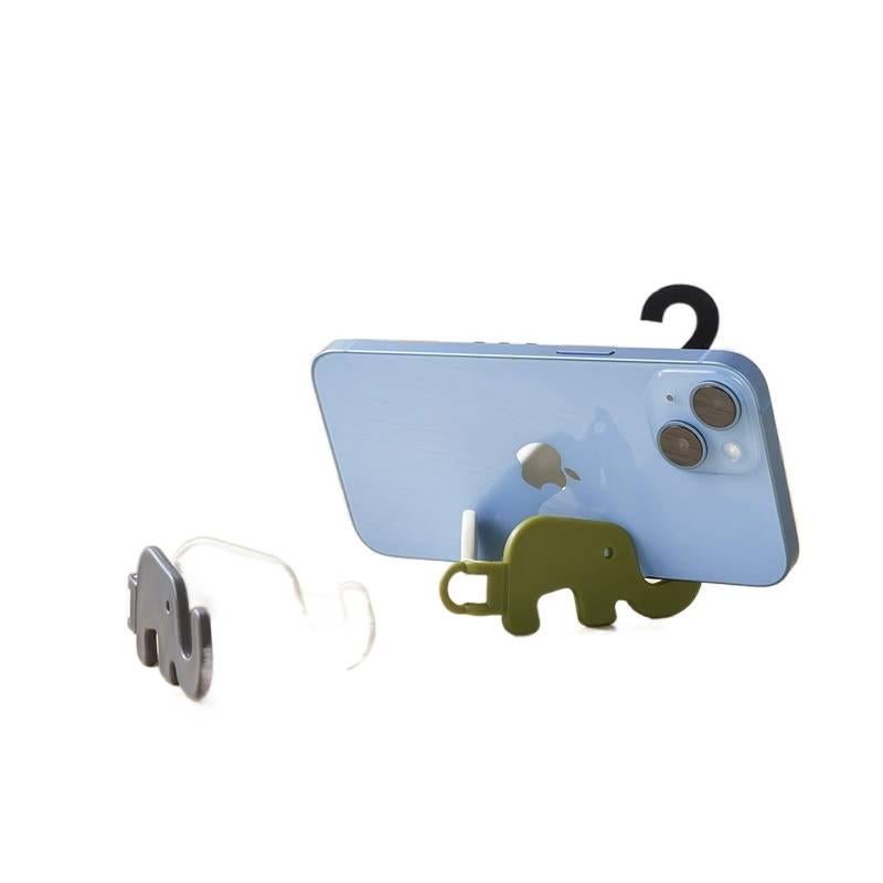 حامل جوال للسيارة باللون البني سهل الحمل للتخزين العملي لترتيب الأغراض - Image 4