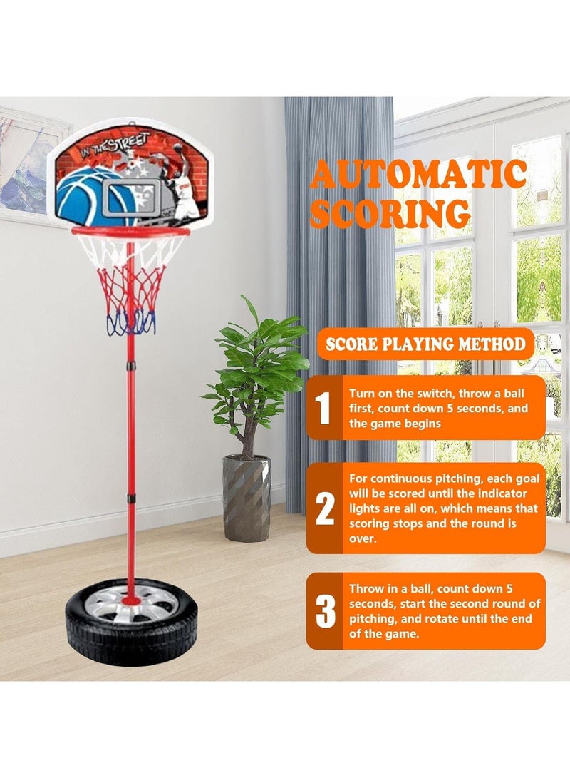 KINGSPORT Basketball Stand | Indoor & Outdoor Basketball Stand Set for Toddlers - Image 3