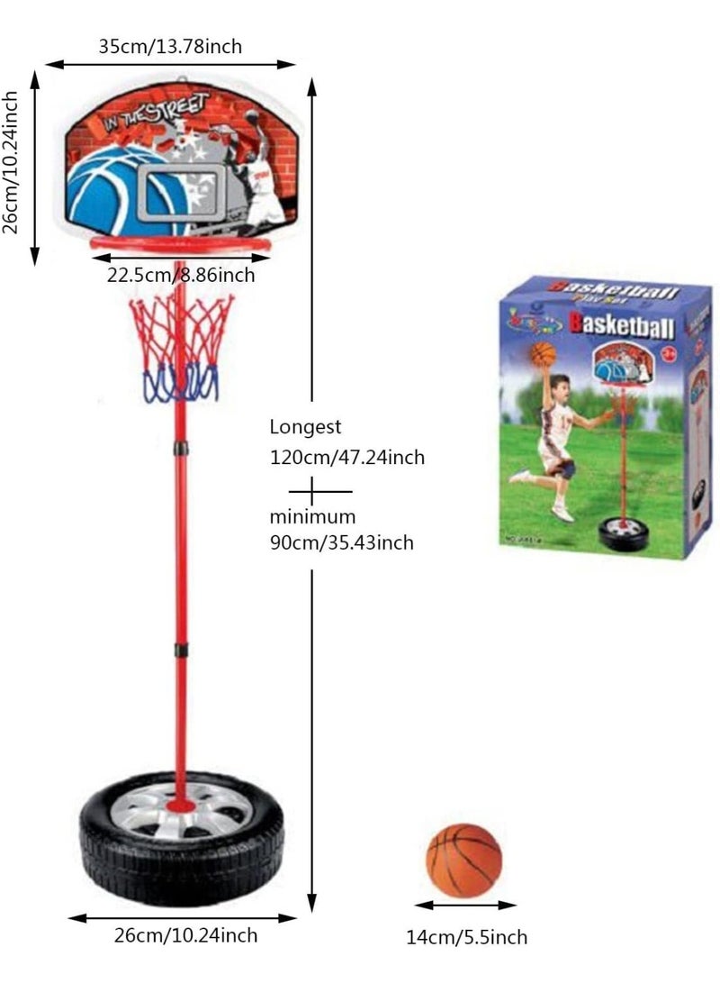 KINGSPORT Basketball Stand | Indoor & Outdoor Basketball Stand Set for Toddlers - Image 4