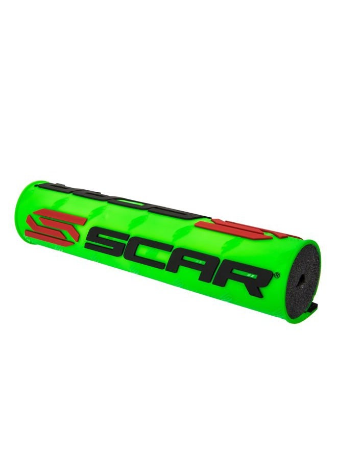 22 3D Handlebar Foam with Bar Motorcycle Cross Quad Dirt Bike Enduro Supermoto - Neon Green