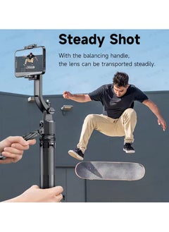 OTTAL Tripod for Phone 360° Rotation Face Tracking Gimbal Holder Smartphone Camera  - Image 3