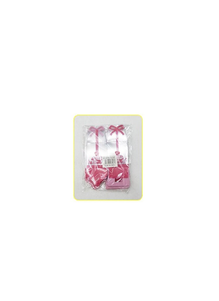 PARTY FUN - PVC Gift Box Set 5.5x5.5x7cm 12pcs Pink Color Elegant Packaging for Special Moments - Image 1