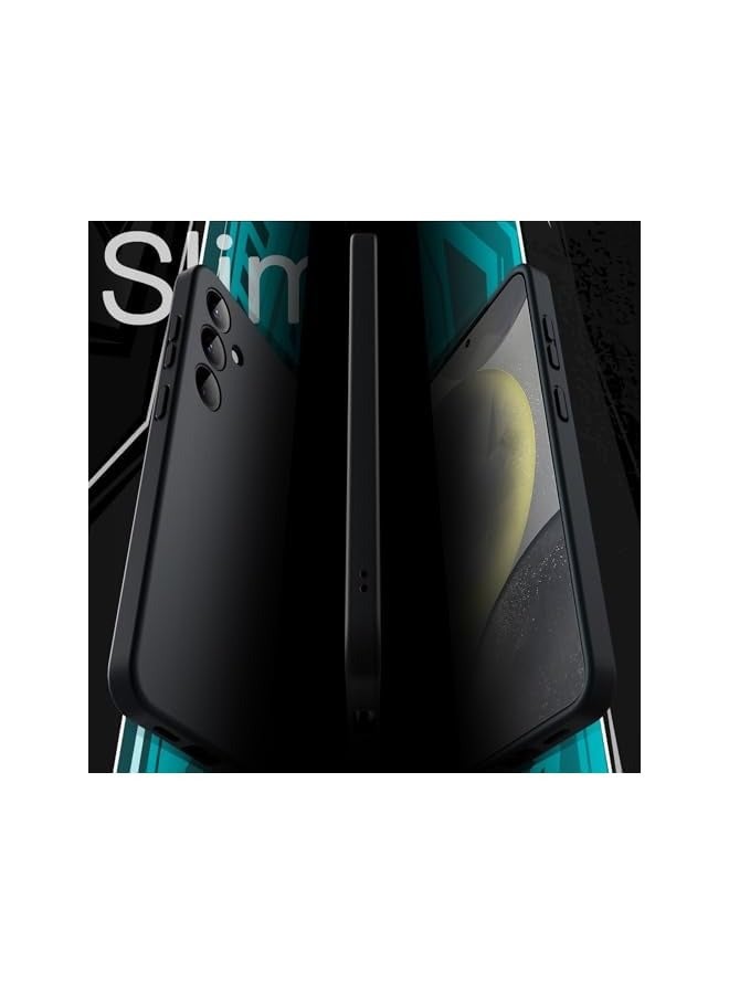 JETech Slim Fit Case for Galaxy S24 5G, Camera Lens Full Protection, Soft TPU Thin Protective Phone Cover with Matte Finish, Shockproof (Black) - Image 3