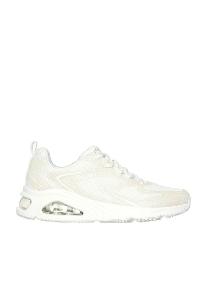 Skechers TRES-AIR UNO Lace-Up Shoes for Women - White - Image 1