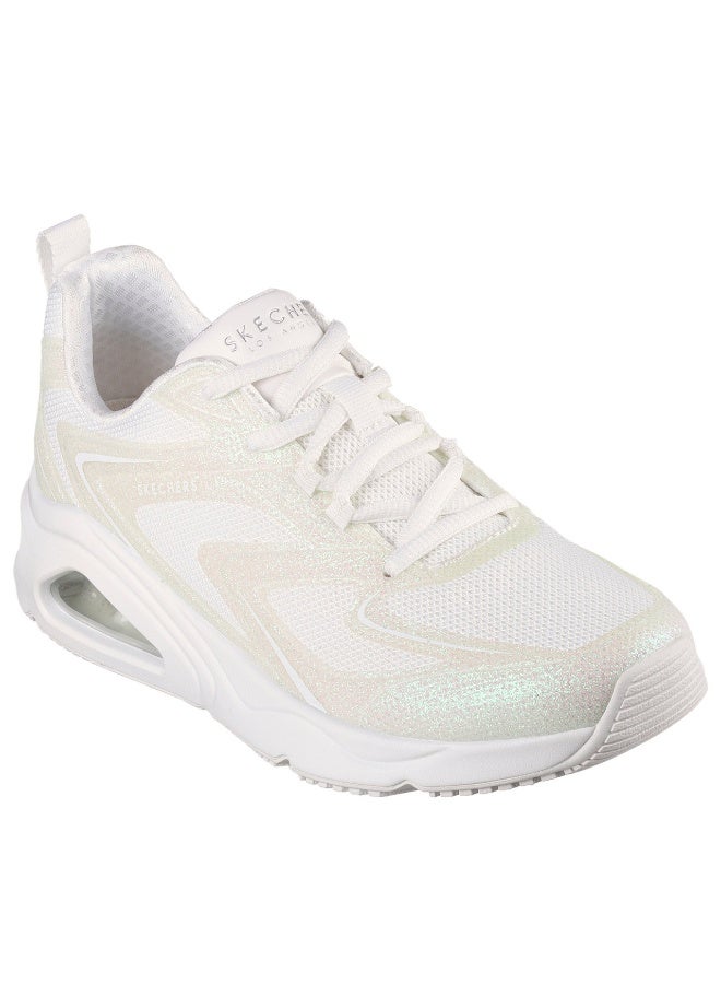 Skechers TRES-AIR UNO Lace-Up Shoes for Women - White - Image 4