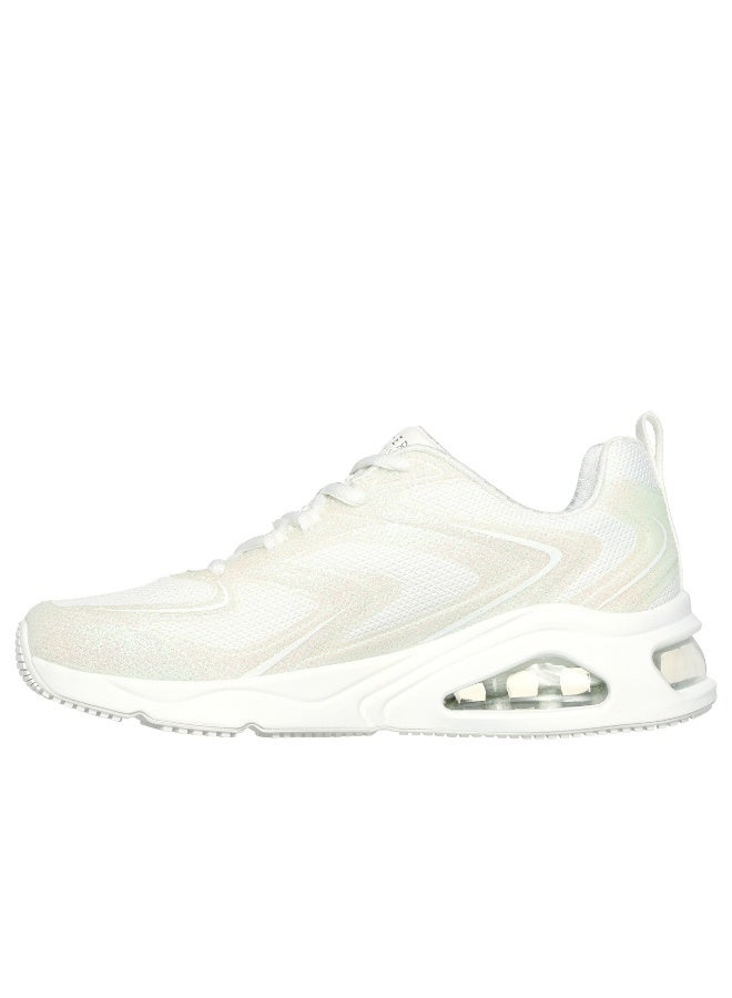 Skechers TRES-AIR UNO Lace-Up Shoes for Women - White - Image 5