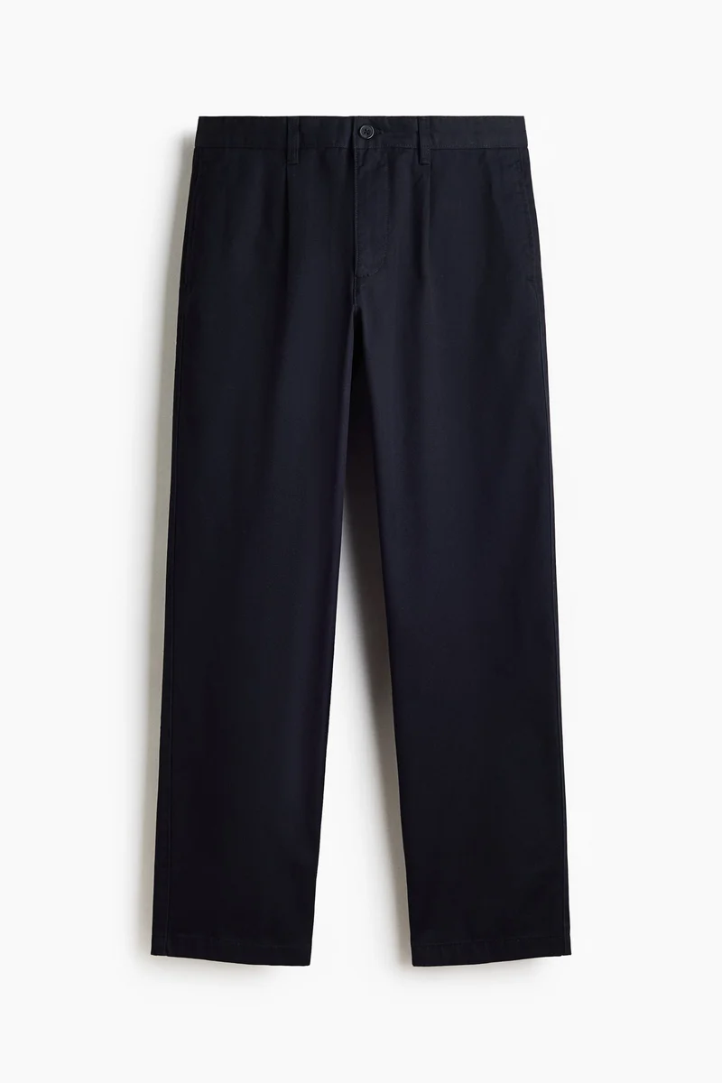 H&M Relaxed Fit Cotton twill chinos