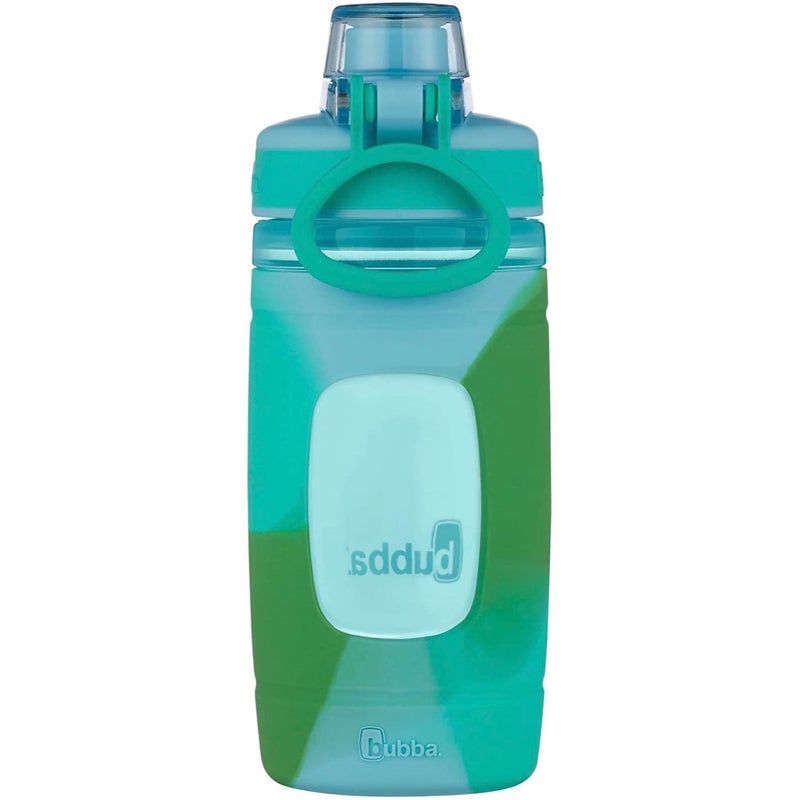 Bubba Flo Kids Water Bottle with Silicone Sleeve, 16oz., Rock Candy and Kiwi - Image 4