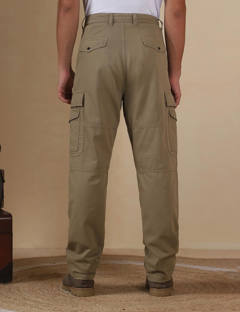FYLTR Men's Utility Cargo Trouser - 100% Cotton | Regular Fit | Pants for Men | Trousers for Men - Image 5