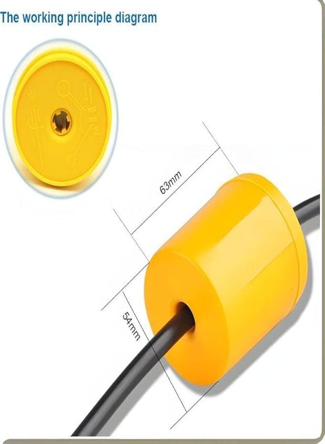 TOOLBUX Float Switch for Water Level Controller – 3 Meter Cable | IP68 Waterproof | Automatic Water Pump Control for Filling & Emptying | Durable, Adjustable, Multi-Application | Pack of 2 - Image 5