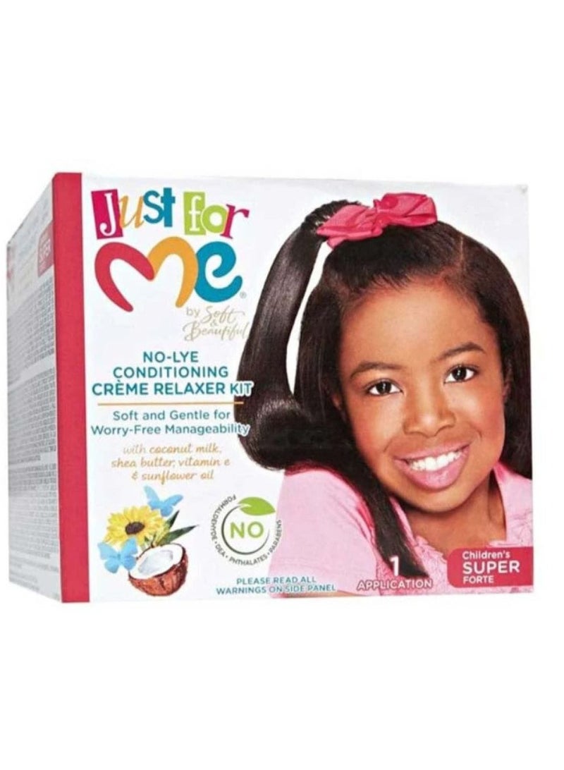 Just for Me Kids Hair Straightener with Soothing Creams