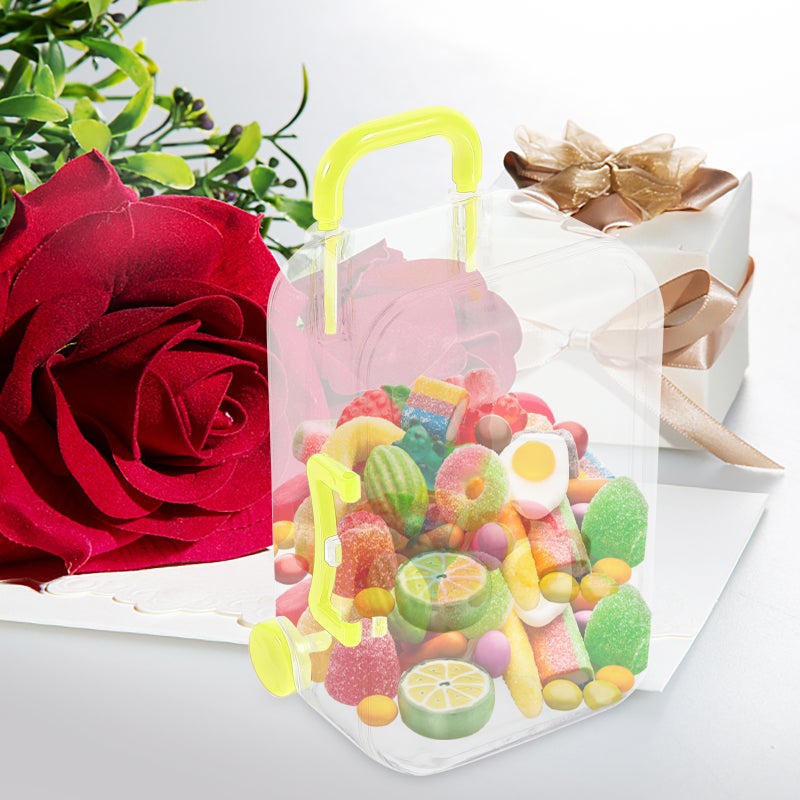 12pcs Suitcase Shape Candy Box Candy Storage Cases Wedding Candy Boxes Decors - Image 2