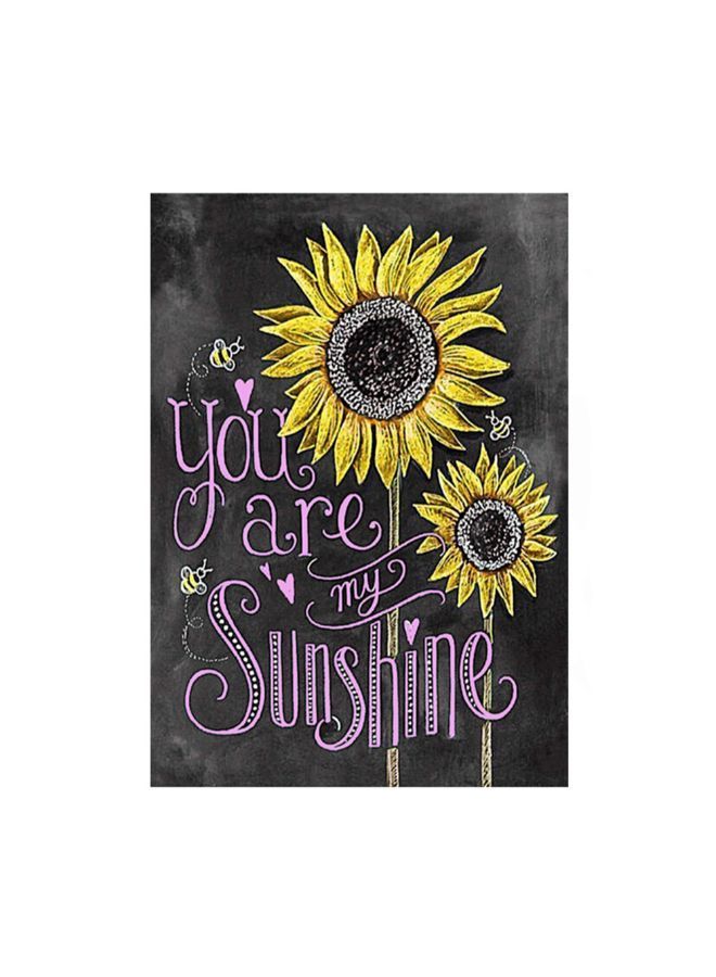 نيبمينينت لوحة فنية لديكور الحائط تحمل عبارة "You Are My Sunshine" متعدد الألوان 30 x 40سنتيمتر - Image 4