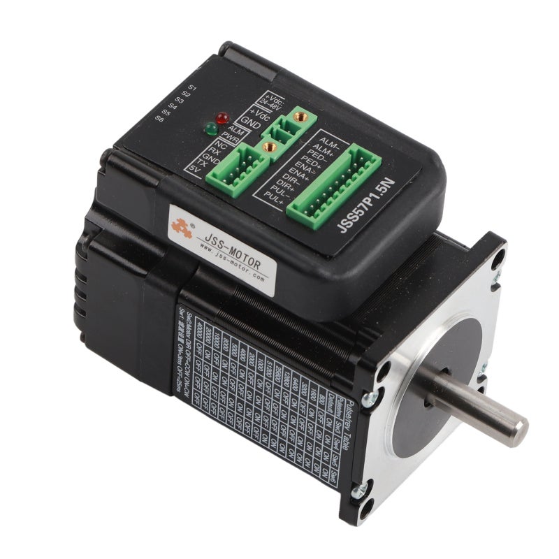 High Torque Stepper Motor: 1.5N Static Torsion, Low Temperature Rise Closed Loop Motor - Pure Metal One-Piece Body, Corrosion Resistant Motor for 3D Printer, CNC Machine - Image 1