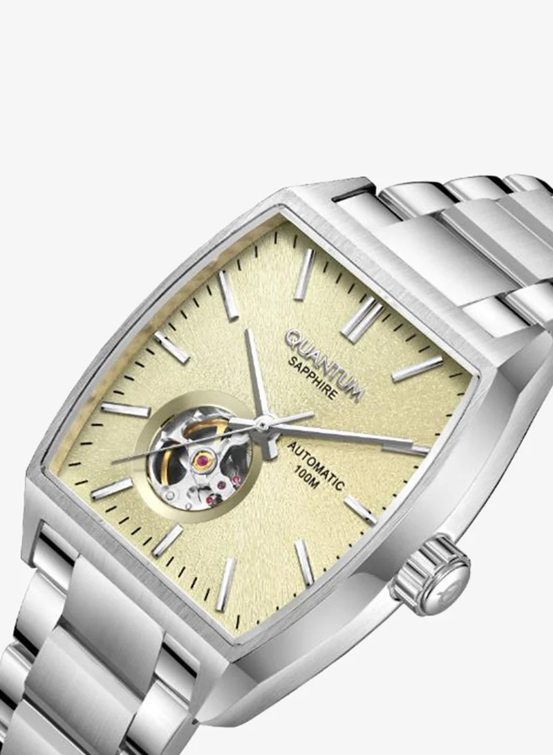 كوانتوم Men's Metal Analog Watch QMG1226.310 - 38 mm