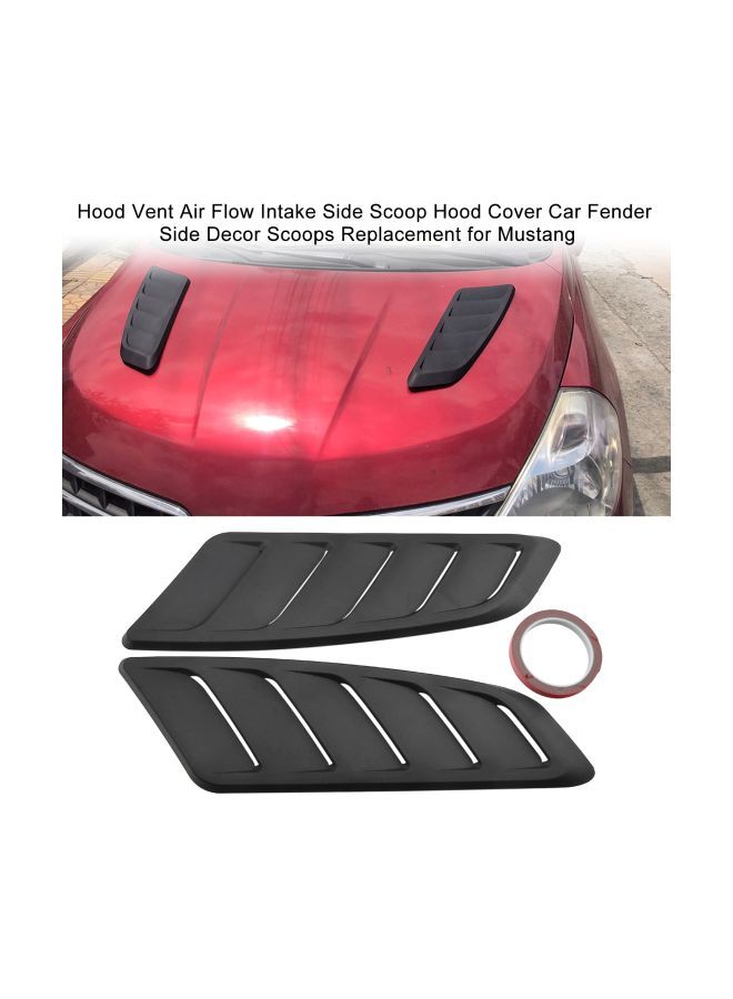 NIBEMINENT Replacement Intake Side Scoop Hood Cover For Mustang - Image 4