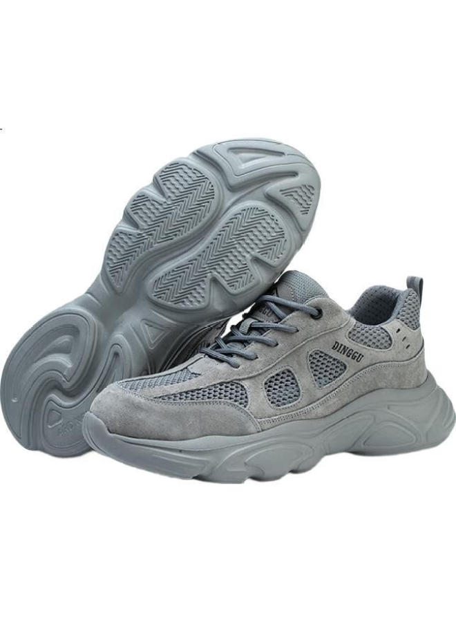 Dinggu Safety Shoes For Men, Ultra-Light, Breathable, Soft-Soled, Non-Slip, Wear-Resistant, Anti-Smashing, Puncture-Proof, Construction Site Safety Shoes Jd1166Huiw42 - Image 1
