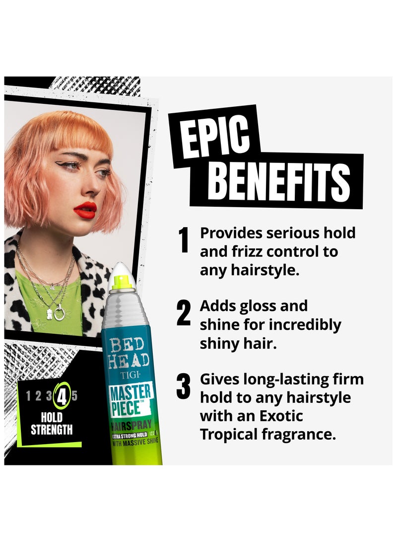 بيد هيد تيجي مثبت شعر ماستر بيس بقوة تثبيت فائقة ولمعان هائل - Image 2