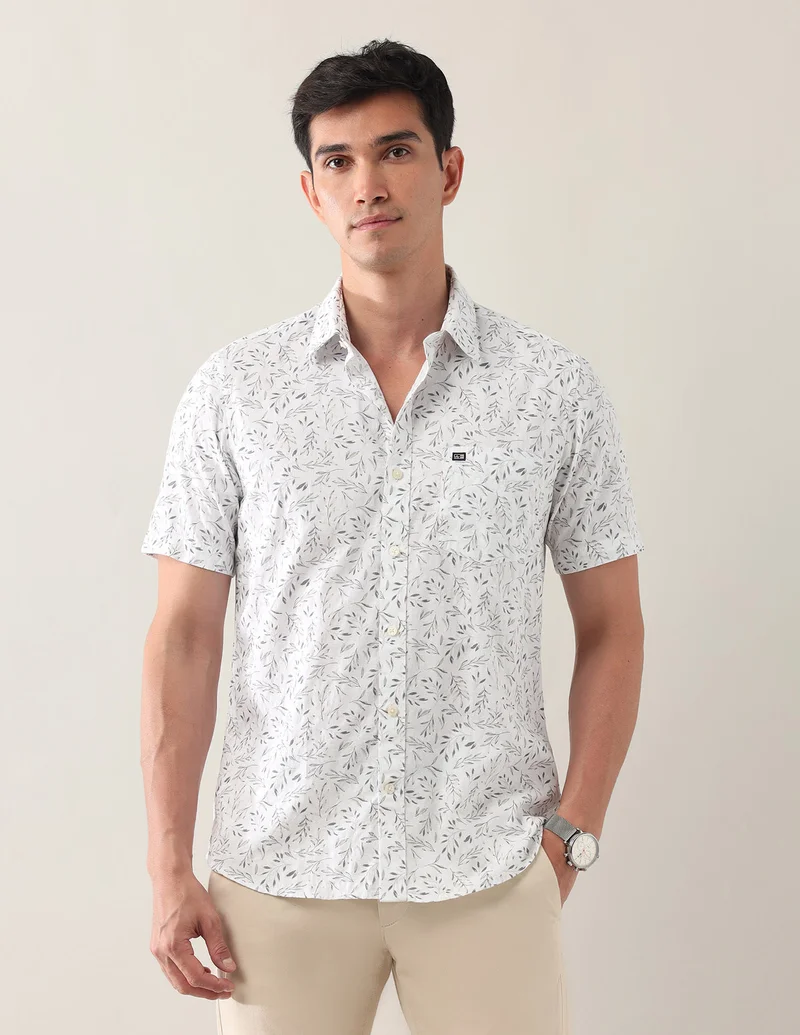 Arrow Regular Fit Pure Cotton Shirt
