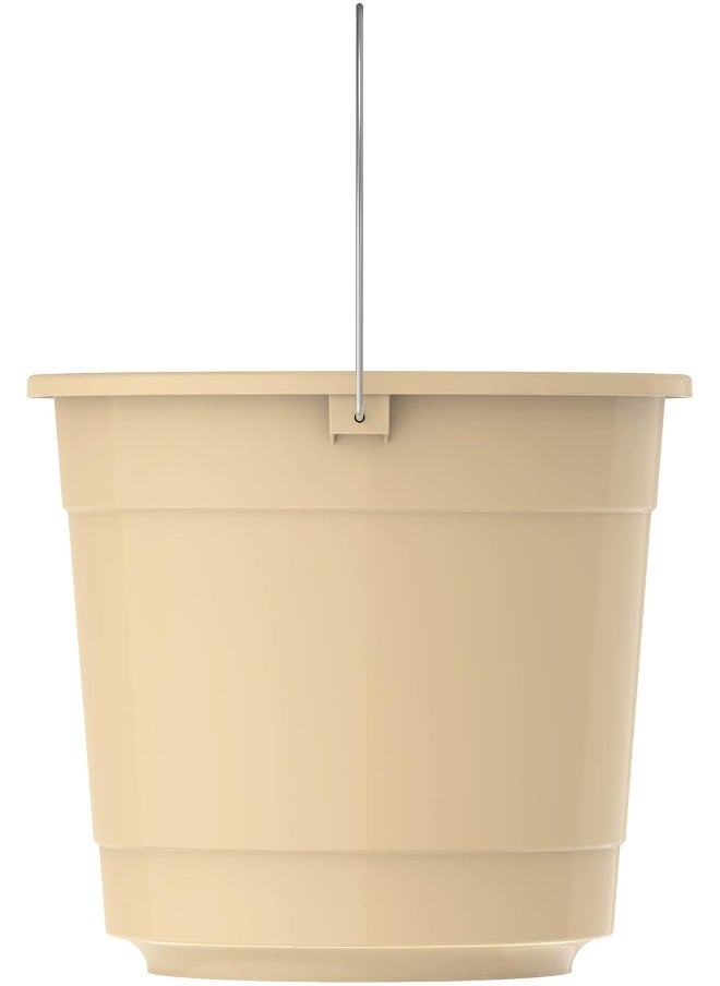 Cosmoplast EX 15L Round Plastic Bucket with Steel Handle  - Image 3