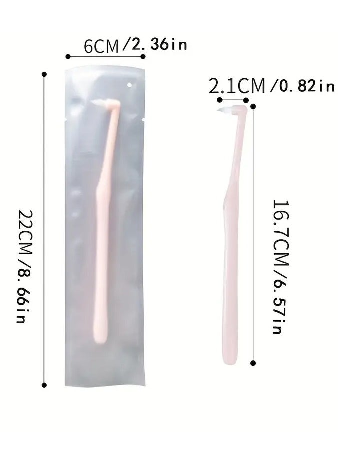 Rozino - 3 PCS Toothbrushes with Plush Bristles, Ultra-Thin Interval Toothbrushes for Trimming Teeth, Used for Detailed Cleaning of Crooked Teeth, Soft Bristled Toothbrushes for Cleaning - Image 1