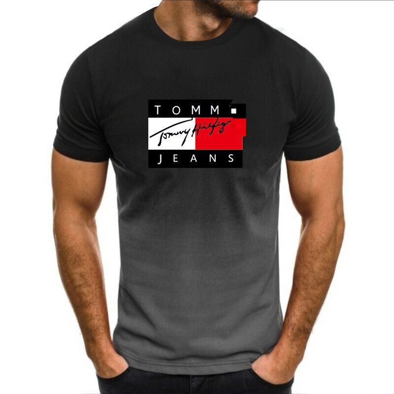 Manufacturer Direct Sales Independent Station Summer Men'S Clothing 3D Digital Printing Ins2024 Popular Men'S T-Shirt - Image 5