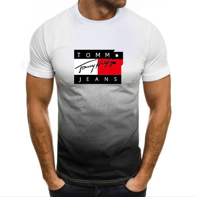 Manufacturer Direct Sales Independent Station Summer Men'S Clothing 3D Digital Printing Ins2024 Popular Men'S T-Shirt - Image 2