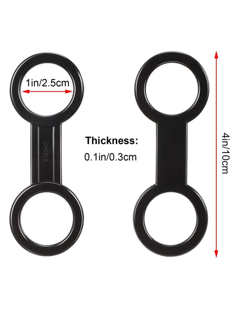 Y&D Silicone Snorkel Strap Keeper, Dive Lock Kit, 12 Pcs Universal Plastic Clip, Mask Keeper Tube Holder, Attachment Gear Spare Part Accessories  - Image 2