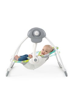 Bright Starts Rainforest Vibes Portable Swing  - Image 4