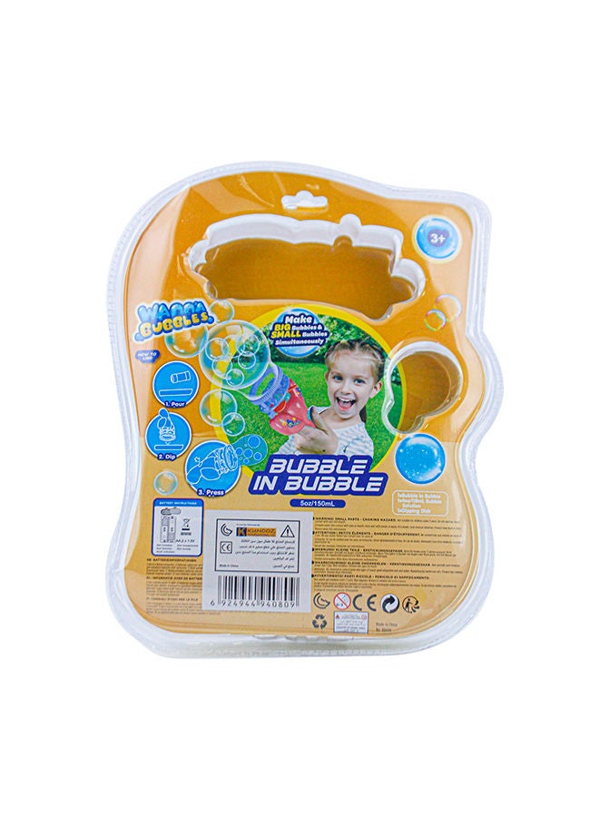 نيبمينينت لعبة مسدس فقاعات B/O مزدوج، لون أحمر - Image 4