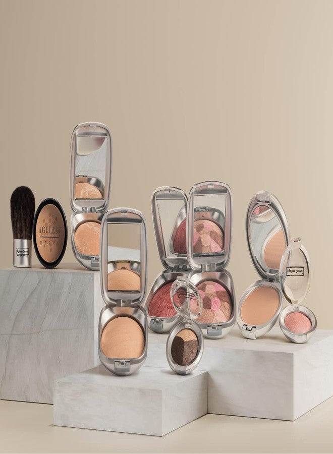 Ageless Derma Baked Mineral Makeup Shadows-Single Baked Eyeshadow (Biscotti) - Image 4