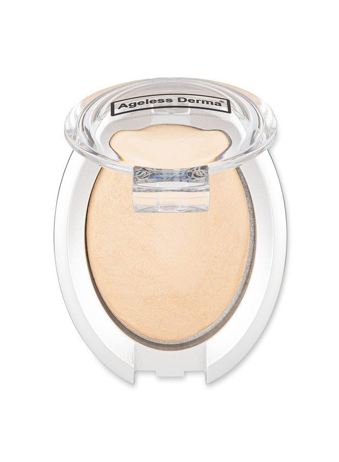 Ageless Derma Baked Mineral Makeup Shadows-Single Baked Eyeshadow (Biscotti) - Image 1