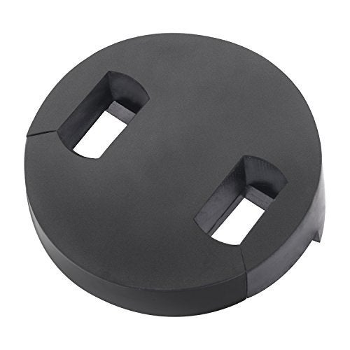 Canomo 1 Pack Tourte Style Cello Mute Round Two Hole Mute, Black - Image 3