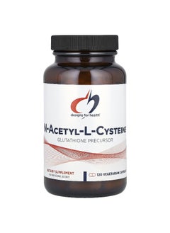 Designs For Health, N-Acetyl-L-Cysteine, 900 mg , 120 Vegetarian Capsules